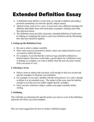 how to write an extended definition essay: exploring the depths of literary devices in literature